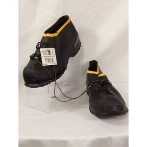 NWT Lacrosse Footwear ATS Overshoe Black/Yellow Size 8